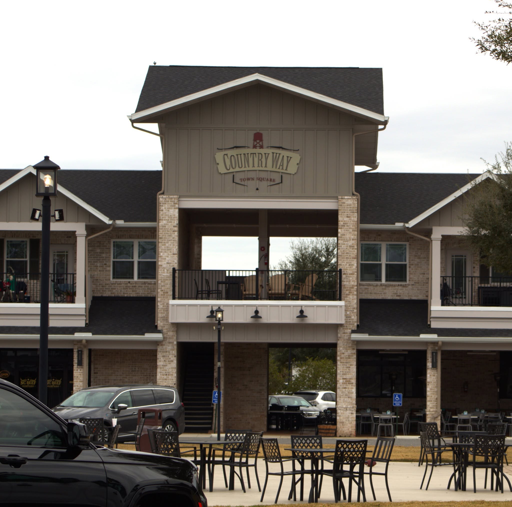 Professional ground photography of a property exterior in North Central Florida